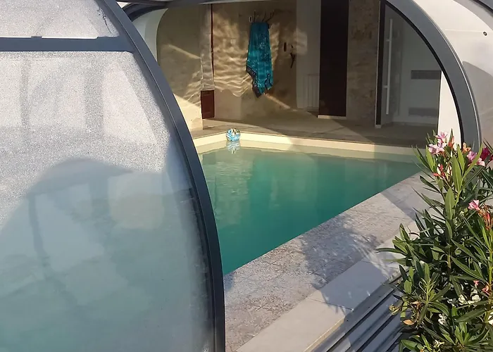 Renove Avec Piscine Chauffee Et Jardin Clos, A Proximite Des Plages Et De La Campagne Bio. - Fr-1-426-531 Σπίτι διακοπών