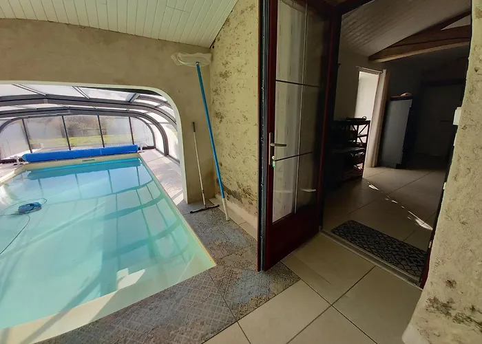 Renove Avec Piscine Chauffee Et Jardin Clos, A Proximite Des Plages Et De La Campagne Bio. - Fr-1-426-531 Σπίτι διακοπών *