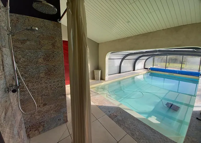 Renove Avec Piscine Chauffee Et Jardin Clos, A Proximite Des Plages Et De La Campagne Bio. - Fr-1-426-531 Σπίτι διακοπών Challans